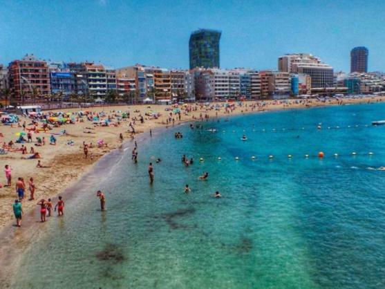 Apartamentos Syria Las Canteras ลาสปัลมาส เด กรานคานาเรีย ภายนอก รูปภาพ