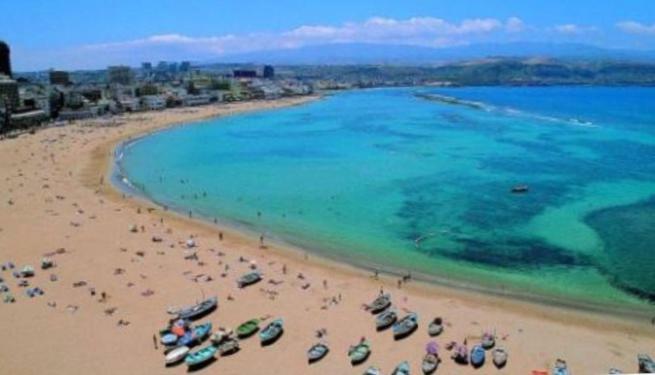 Apartamentos Syria Las Canteras ลาสปัลมาส เด กรานคานาเรีย ภายนอก รูปภาพ
